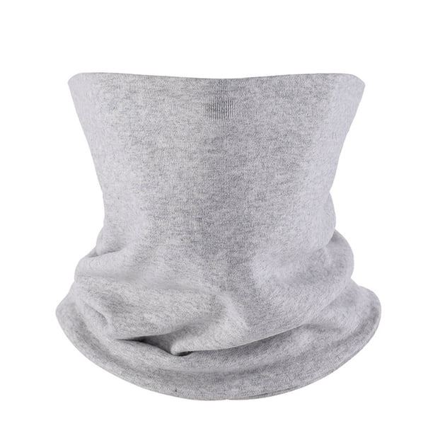 Mascarilla de invierno para media cara, polaina para el cuello, bufanda térmica resistente al viento, bandana de esquí, bufanda unisex de algodón para hombre y mujer