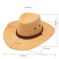 Cowboy Hat Case Bulk Cowboy Hats Adult Casual Solid Summer Western