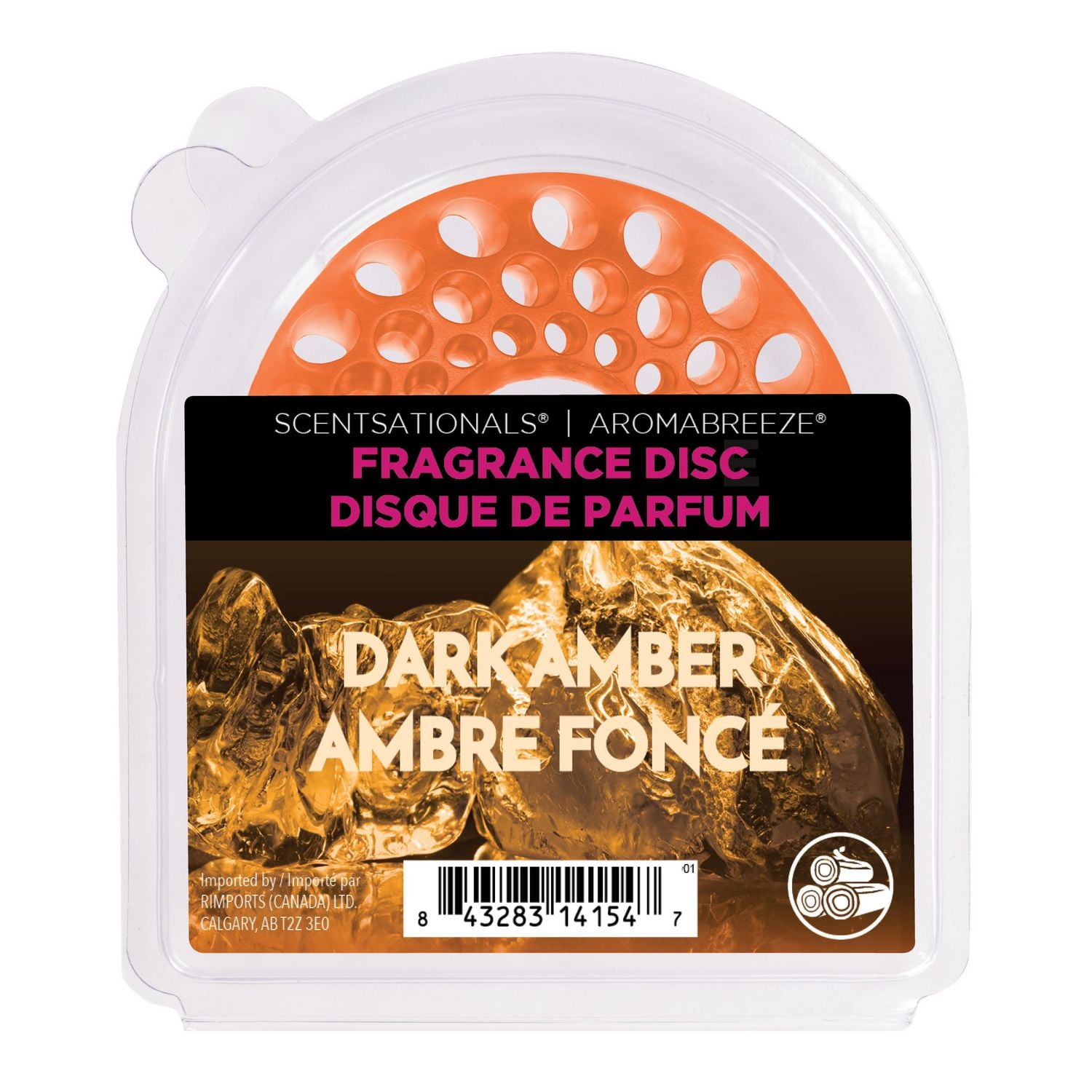 ScentSationals AromaBreeze Fragrance Disc - Dark Amber, Fragrance Disc