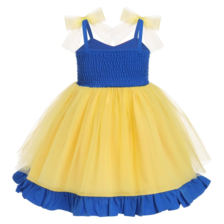Girls Polka Dot Tutu Dress With Headband - Princess Birthday Party Outfit 1-6T