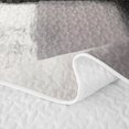 thumbnail image 5 of Homewish Black Gold Ombre Bed Spread Queen,Classic Abstract Geometric Queen Coverlet Set,3-Piece, 5 of 7