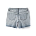 thumbnail image 3 of The Children's Place Girls Relaxed Fit Destructed Denim Midi Shorts, Sizes 4-16, 3 of 3