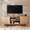 Oak 55", variant on Tydimor TV Cabinet Stands for TVs up to 65", Entertainment Center with Storage Shelf & Outlet, Media Console Table with Drawers for Living Room
