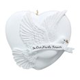 thumbnail image 5 of Personalized Memorial Christmas Ornament - In Loving Memory Gifts, In Memory of Loved One Gifts, Bereavement Ornament, In Remembrance Gifts, Sympathy Gift - In Our Hearts Dove - Free Customization, 5 of 10