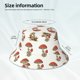 thumbnail image 3 of Balery Mushroom Sombreros para el sol para hombre y mujer, sombrero de pescador con UPF 50+, 3 of 6