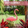 thumbnail image 5 of Galashield Pink Flamingo Yard Decorations Pack of 4 Flamingos Decor Ornaments for Outdoor Lawn and Garden, 5 of 7
