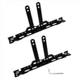 thumbnail image 3 of Placas de Alineación de Ruedas para Automóvil, Nivelador de Ruedas Automotriz Ajustable, Herramienta de Balanceo de Ruedas, Color Negro., 3 of 9