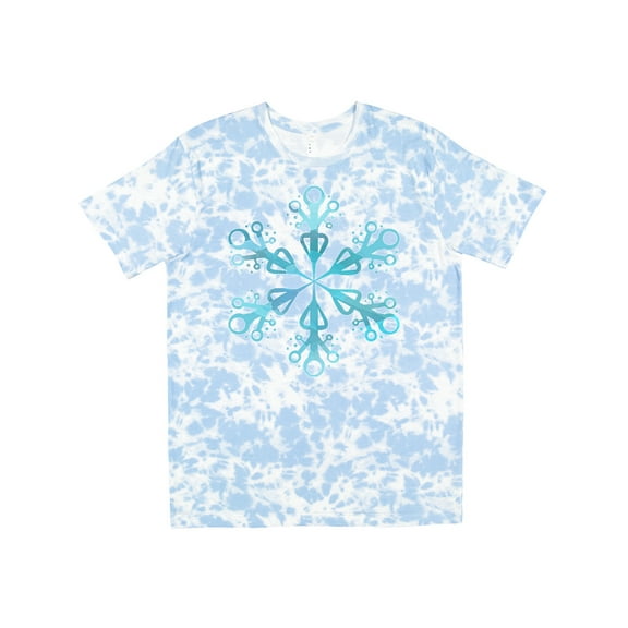 Inktastic Icy Blue Winter Snowflake T-Shirt