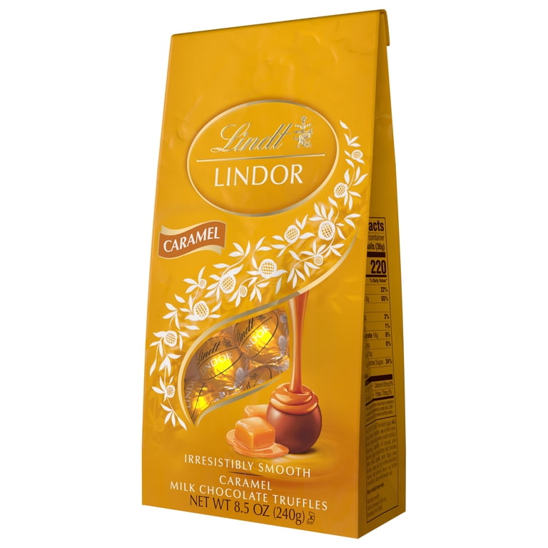 Lindt, Caramel Milk Chocolate Truffles, 8.5 oz, Individually