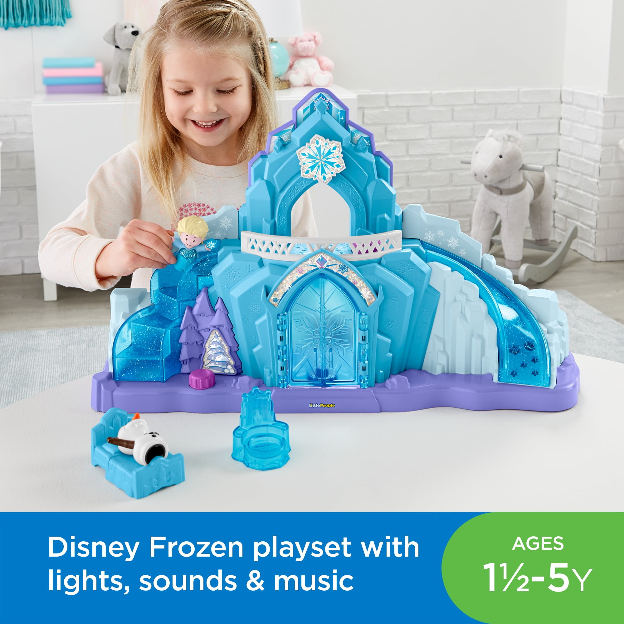 fisher price frozen castle