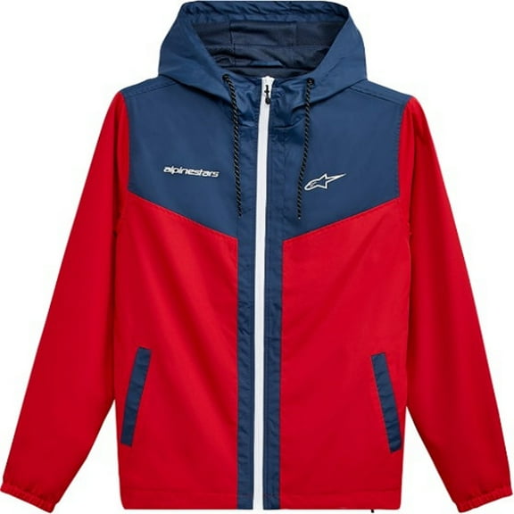 Alpinestars Plex Mens Windbreaker Jacket Red/Navy LG