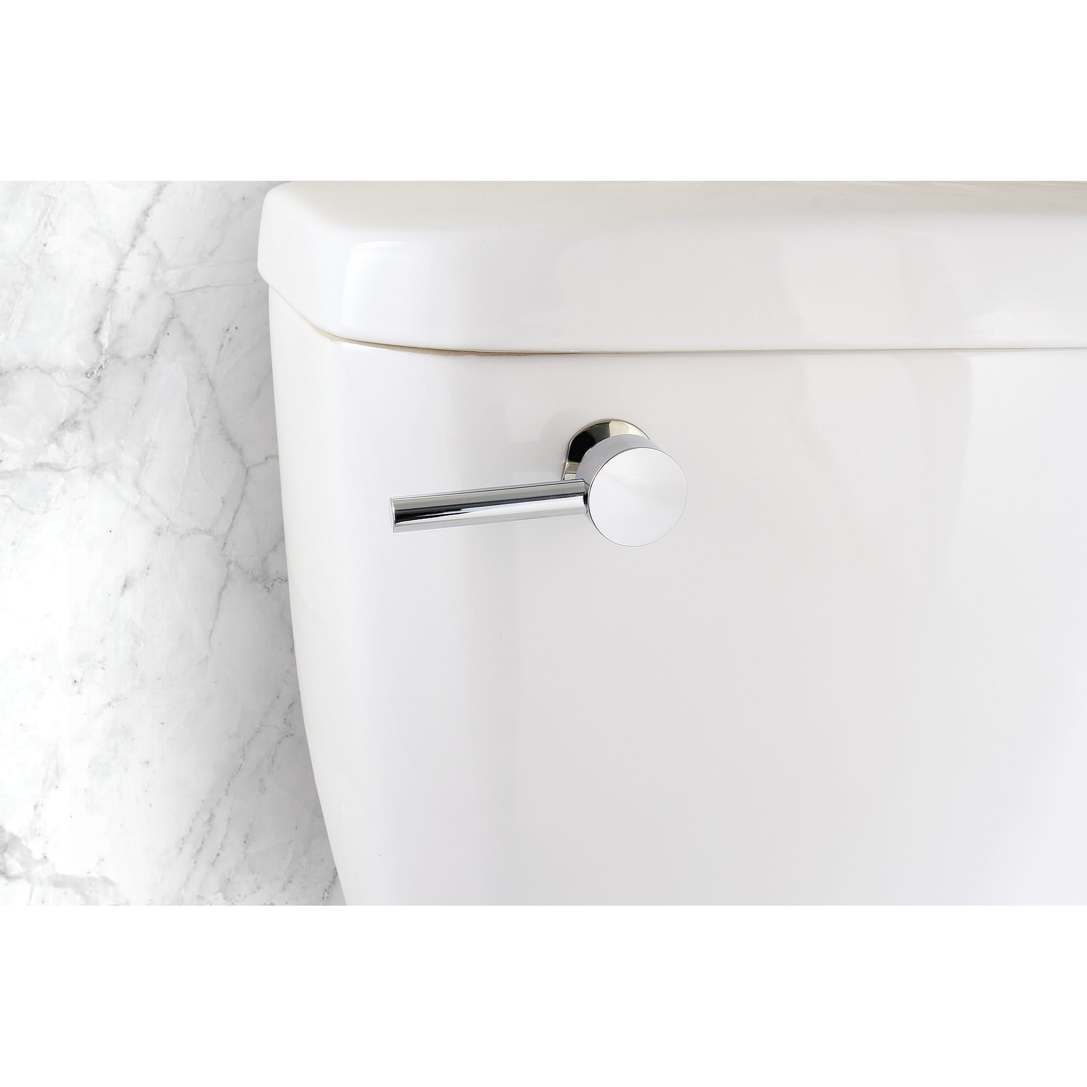Kingston Brass KTDL1 Concord Front Mount Toilet Tank Lever, Left/Right Installation in Polished Chrome
