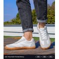 thumbnail image 5 of Unisex Adult Fashion Sneakers Women Men Breathable Mesh Casual Walking Sneakers Lightweight Low Top Lace Up Shoes, 5 of 7