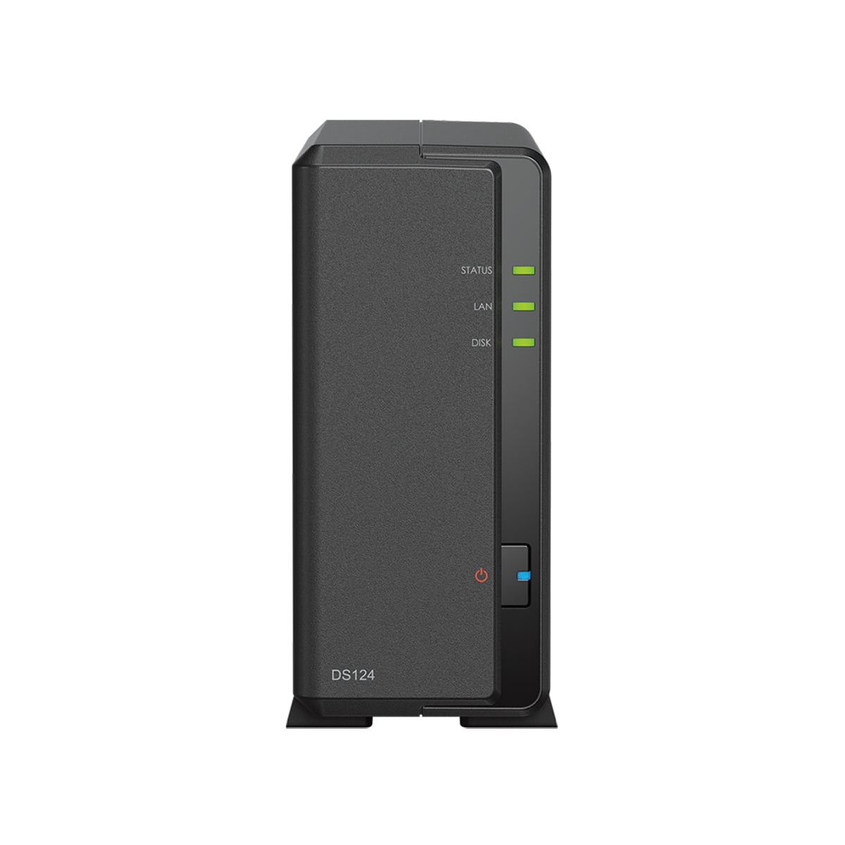 Synology 1-Bay DiskStation DS124, Diskless, Centralized Data Hub