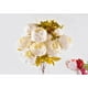 thumbnail image 3 of Monstrate Ramo de flores falsas versátil de bajo mantenimiento y elegante flor artificial para interiores o exteriores Flores artificiales beige, 3 of 6