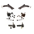 thumbnail image 1 of Front Suspension Control Arm Steering Tie Rod End Stabilizer Bar Link Ball Joint Kit (8Pc) For 2015 Volkswagen Golf With Aluminum Knuckles Only, 1 of 2