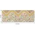 thumbnail image 7 of Pioneer Flower Floral Print Pattern Kitchen Rug Mat,Kitchen Runner Rugs Non Skid Washable,Decorative Kitchen Floor Mats for Kitchen,Sink,Laundry,17"x47.2", 7 of 7