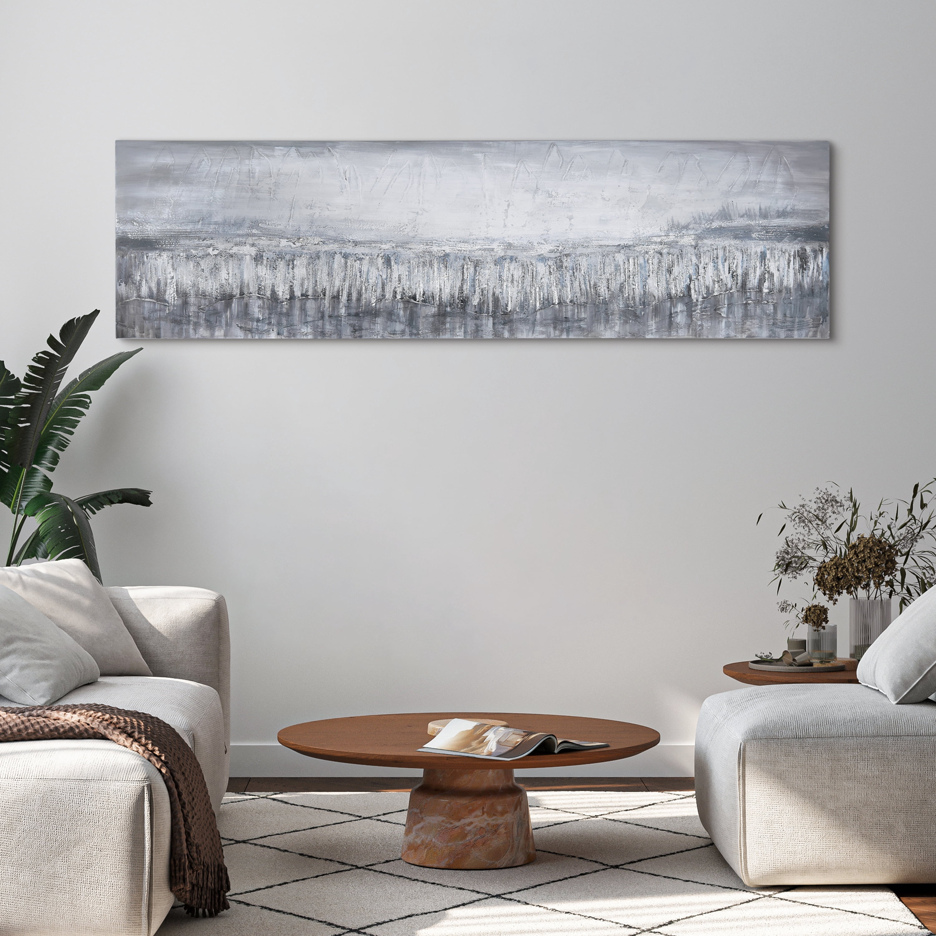 Wandbild „Heavens 2“ Von Martin Edwards – 3-teiliges Set, Je 81x81 Cm, Handbemalt & Strukturiert – Moderne Deko Für Wohnzimmer Oder Büro