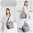thumbnail image 6 of Butterfly and Green Purple Pattern Insulated Leakproof Lunch Box for Women, Large Lunch Bag for Tween Teen Adult, Loncheras Para Mujer for Work Beach Travel Picnic Camping, 6 of 6