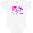 thumbnail image 3 of Inktastic My Nana Loves Me- cute elephants Boys or Girls Baby Bodysuit, 3 of 5