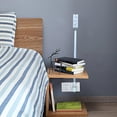thumbnail image 1 of Extenseur de Prise de Courant 22 à 34 Pouces Longueur Réglable Multiprise Extensible avec 2 Prises AC 1 USB A 1 USB C pour Canapé Lit Bureau, 1 of 7