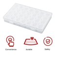 thumbnail image 1 of 28 Slots Diamond Painting Accessories Box Embroidery Case Geometric Holder, 1 of 9
