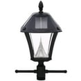 thumbnail image 4 of Gama Sonic Baytown II Solar Lamp Post with EZ Anchor - Black Finish, 4 of 12