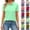 #03 Mint Green, variant on Women's Golf Tennis Polo Shirts Short Sleeve Collared Button Down Moisture Wicking Tops Lightweight Breathable Summer Casual Shirts, #03 Light Blue, M