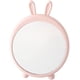 thumbnail image 1 of Espejo de maquillaje de escritorio Glattly para niñas, espejo con forma de conejo, espejo grande para estudiantes, 1 of 5
