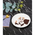 thumbnail image 3 of Pet Portrait White Porcelain Middle Print 8" Plate Set - I Love Exotic Shorthair, 3 of 7