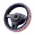 thumbnail image 2 of Fotbe America Flags2 Funda para Volante Universal de 15 pulgadas, Accesorios para Auto para Hombre y Mujer, Protector de Volante Cómodo para SUV y Sedán, 2 of 6