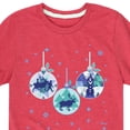 thumbnail image 3 of Disney Frozen 2 - Winter Christmas Ornaments - Toddler & Youth Short Sleeve Graphic T-Shirt, 3 of 5
