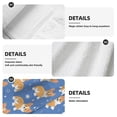 thumbnail image 7 of Wukai Corgi Print Kitchen Towels Quick Dry Washcloths, Coral Velvet Dishtowels Multipurpose Reusable Cloths, Soft Tea Absorbent Cleaning Cloths, 7 of 7