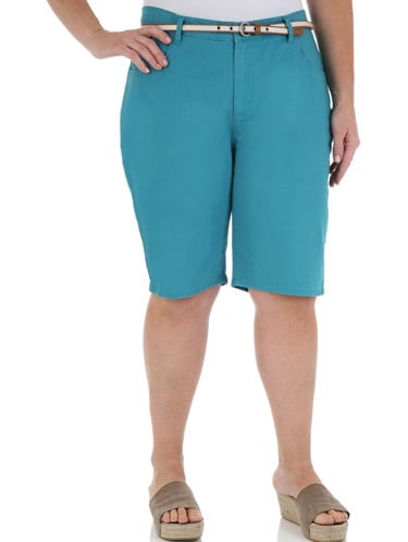 walmart women's plus size shorts