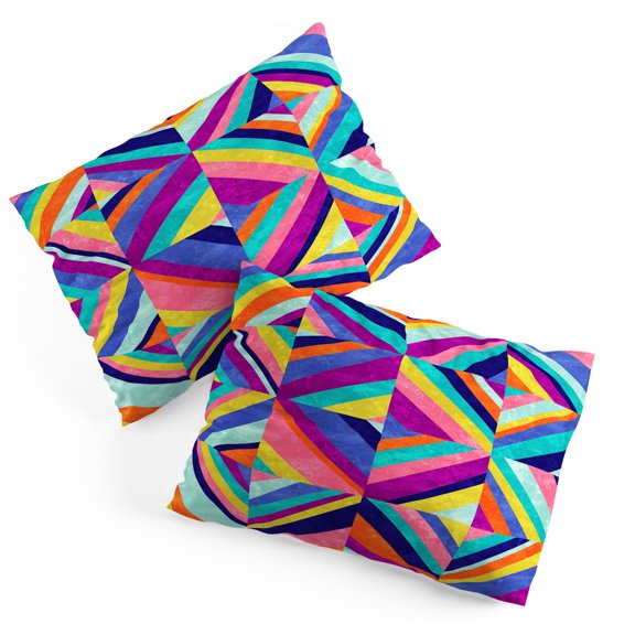 Society6 Jacqueline Maldonado Hybrid 1 Pillow Sham Cotton King Set of 2 Kit