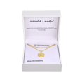 thumbnail image 4 of 14KT Gold Flash Plated Double Necklace Set with Simulated Diamonds Adult, 4 of 5
