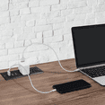 thumbnail image 5 of Recessed Power Strip with 2 Outlets 3 USB A Ports, Desktop Power Station Furniture Flush Mount Desk Outlet with Indicator Light, Recessed Outlet for Side Table/Sofa Table, 5 of 11
