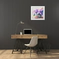 thumbnail image 3 of Bolokofsky, Ronald 20x20 White Modern Wood Framed Museum Art Print Titled - Lovely Bouquet I, 3 of 4