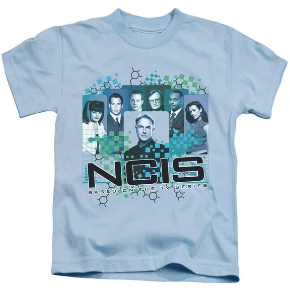 Ncis Cast Youth 18/1 T-Shirt Light Blue