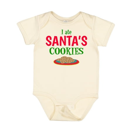

Inktastic I Ate Santas Cookies Gift Baby Boy or Baby Girl Bodysuit