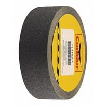 Anti-Slip Tape Polyester 80 Grit Size, Black, 2" W x 60 ft. L, 28 mil Thick
