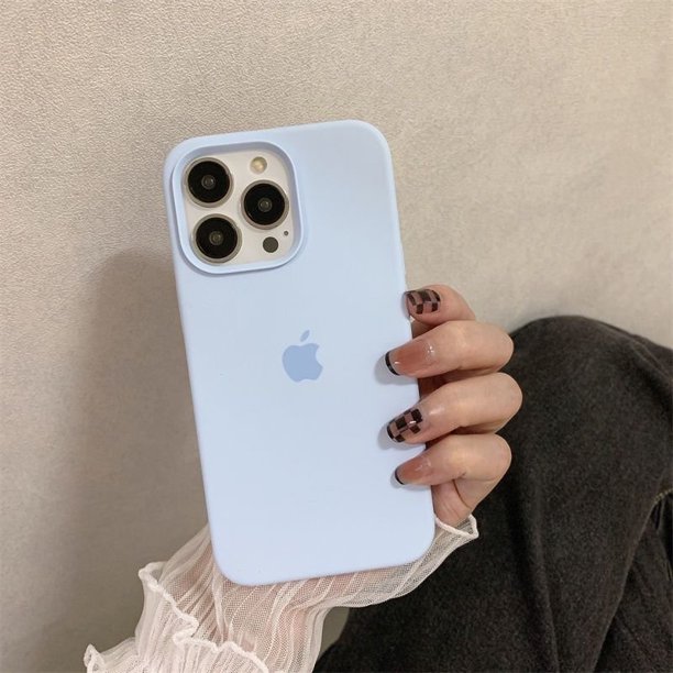 Caja del teléfono de silicona suave líquida de lujo para iPhone 11 12 Pro Max X XR Xs Max 12Mini 8 7 Plus caramelo color sólido protección completa contraportada a prueba de golpes QMJL
