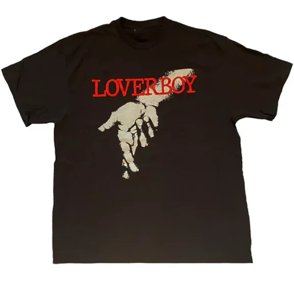 Loverboy band black T-shirt short sleeve All sizes S-5Xl Unisex tee XA692