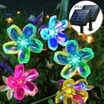 thumbnail image 4 of Luces solares para jardín de hadas al aire libre - 9.5M 8 modos 50 luces LED con energía solar Luces decorativas impermeables para jardín, patio, hogar, árbol de Navidad, fiestas Adepaton FLD-2555, 4 of 7
