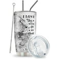 thumbnail image 4 of To My Son Gifts Coffee Tumblers 20oz - Son Lion Tumbler, Son Gifts from Mom, Son Coffee Travel Mug, Gifts for Grown Son Cup, Birthday Christmas for Son Insulated Stainless Steel Drinking Cup, 4 of 7
