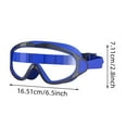 thumbnail image 3 of Kids High Definition Anti-Fog Swimming Goggles PC Material Leak-Proof Comfortable Fit Colorful Stylish Design, 3 of 6