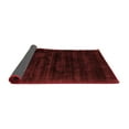thumbnail image 2 of Ahgly Company Indoor Round Abstract Red Contemporary Area Rugs, 6' Round, 2 of 4