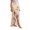 Beige, variant on Womens Lace Fringe Belly Dance Scarf Wrap Skirt Tribal Performance for Halloween Party One Size