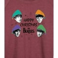 thumbnail image 3 of The Beatles - Happy Christmas - Women's French Terry Pullover Long Sleeve Shirt, 3 of 6