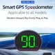 thumbnail image 4 of Velocímetro GPS HUD Head-Up Display para coche inteligente, Velocímetro GPS HD, Plegable y portátil, Marco metálico, Para conducir, Tecnología inteligente, Seguridad automotriz, Datos en, 4 of 9